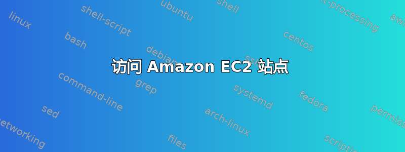 访问 Amazon EC2 站点