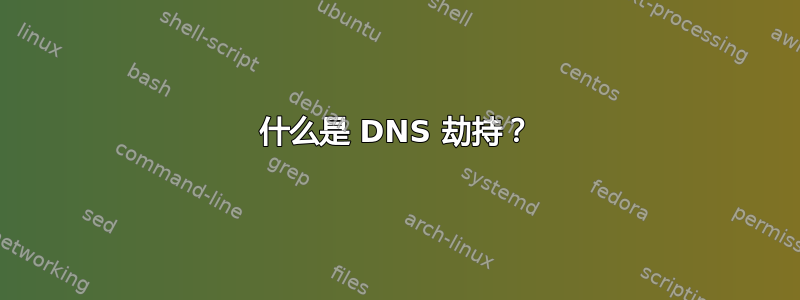 什么是 DNS 劫持？