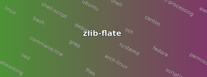 zlib-flate