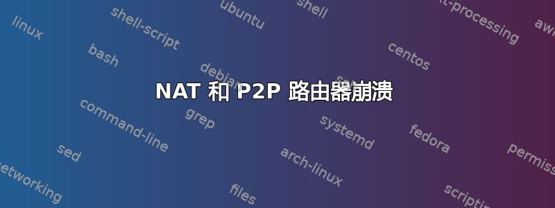 NAT 和 P2P 路由器崩溃