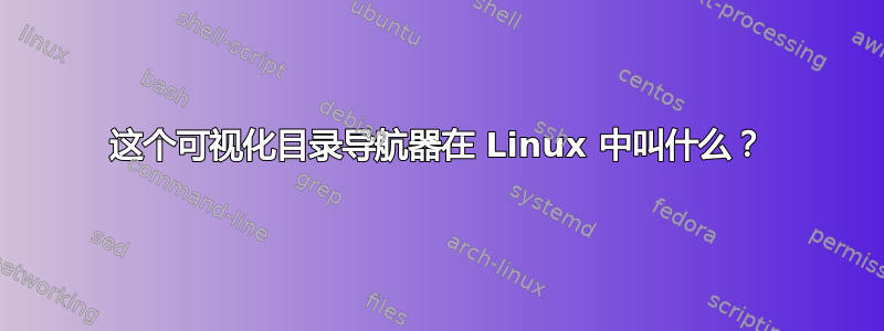 这个可视化目录导航器在 Linux 中叫什么？