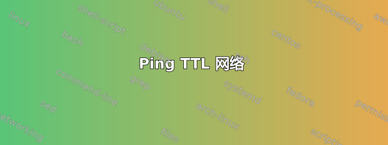 Ping TTL 网络