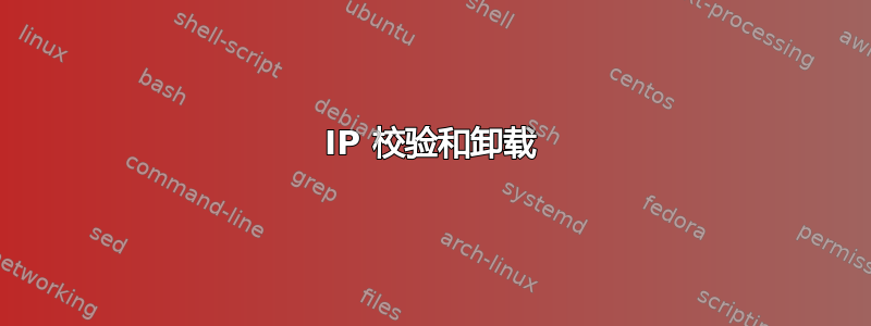 IP 校验和卸载