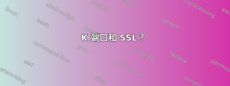 65K 端口和 SSL？