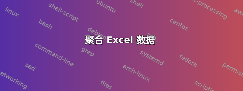 聚合 Excel 数据