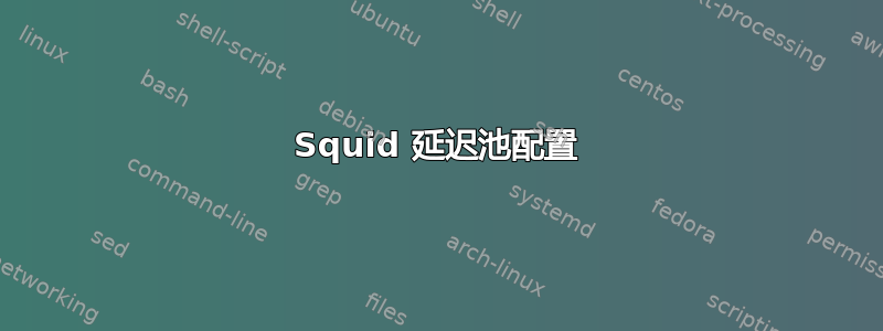 Squid 延迟池配置