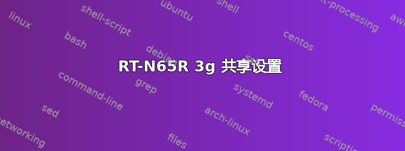 RT-N65R 3g 共享设置