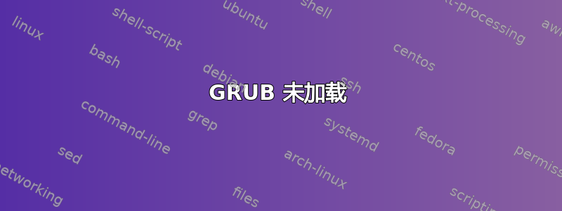 GRUB 未加载