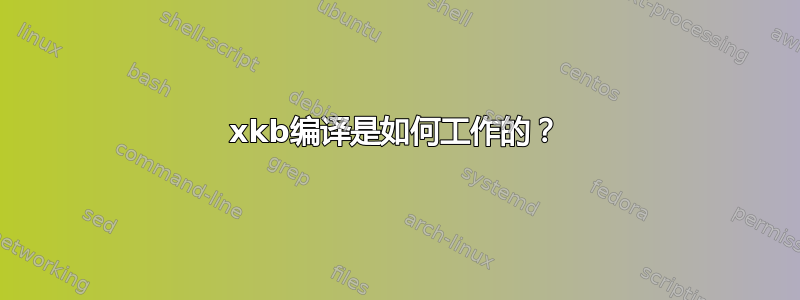 xkb编译是如何工作的？