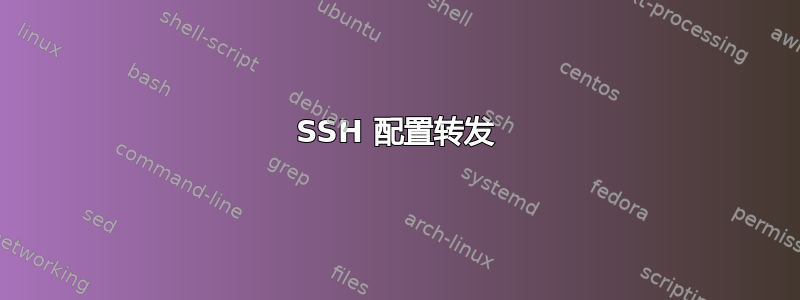 SSH 配置转发