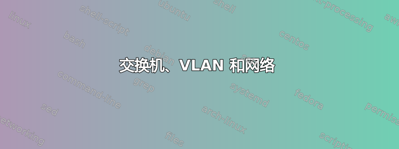 交换机、VLAN 和网络