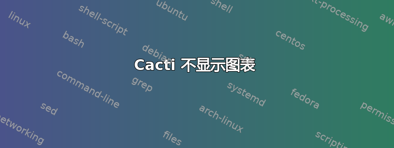 Cacti 不显示图表