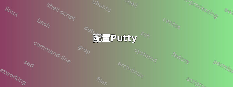 配置Putty