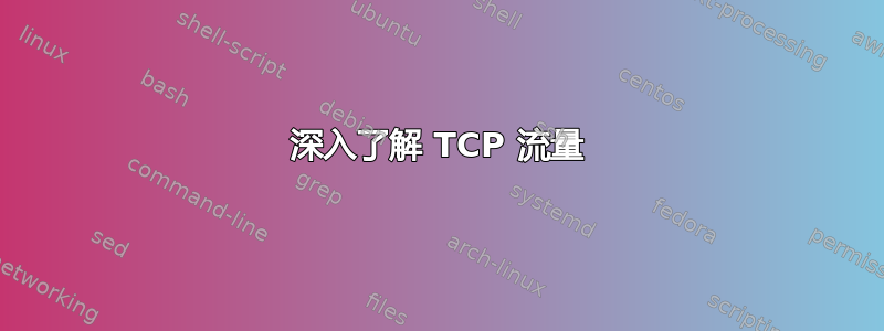 深入了解 TCP 流量