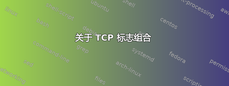 关于 TCP 标志组合