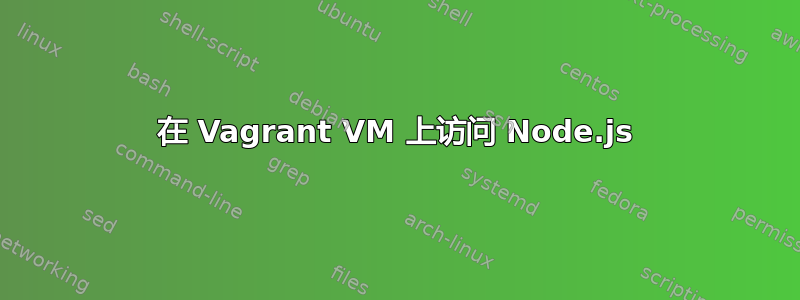 在 Vagrant VM 上访问 Node.js