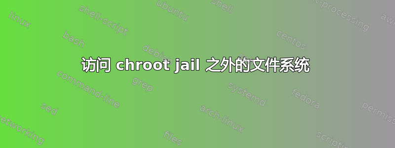 访问 chroot jail 之外的文件系统