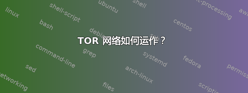 TOR 网络如何运作？