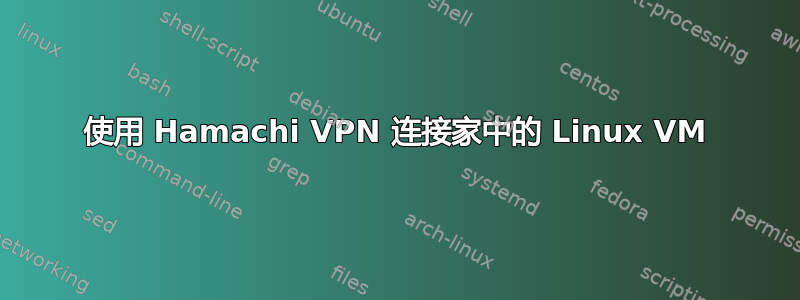 使用 Hamachi VPN 连接家中的 Linux VM