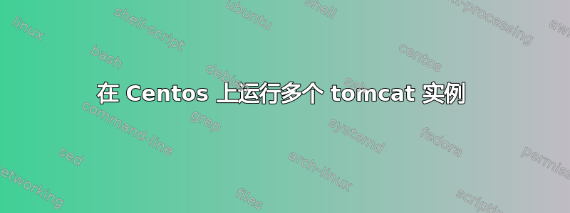 在 Centos 上运行多个 tomcat 实例