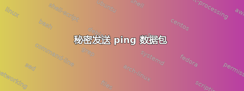 秘密发送 ping 数据包