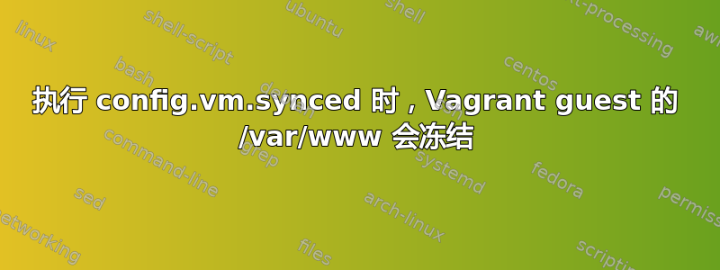 执行 config.vm.synced 时，Vagrant guest 的 /var/www 会冻结