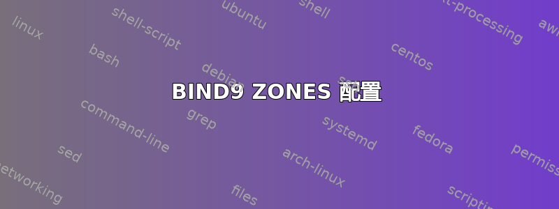 BIND9 ZONES 配置