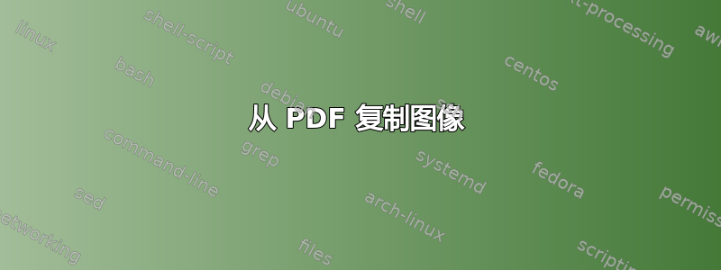 从 PDF 复制图像