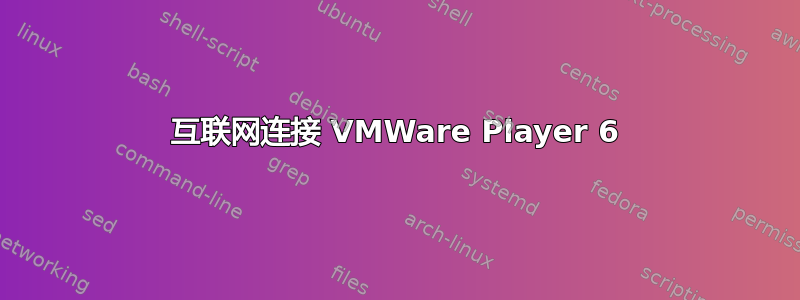 互联网连接 VMWare Player 6