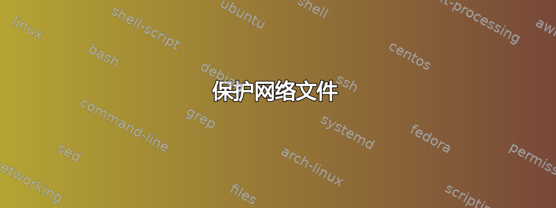 保护网络文件