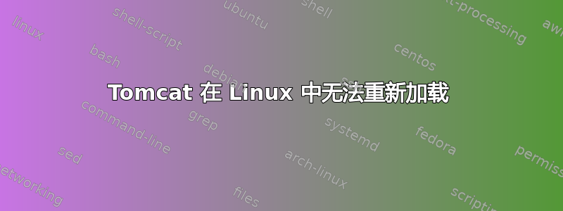 Tomcat 在 Linux 中无法重新加载