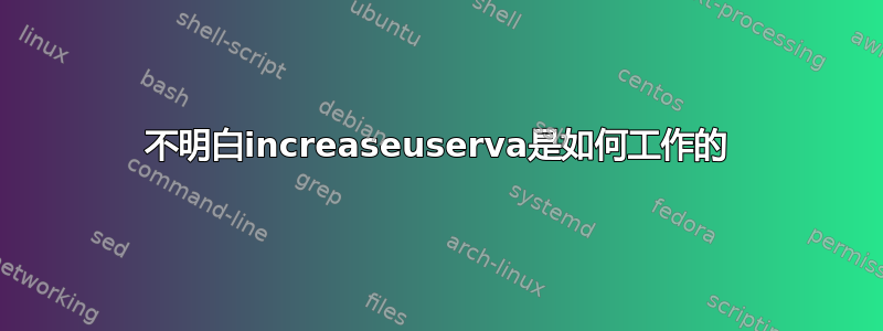 不明白increaseuserva是如何工作的