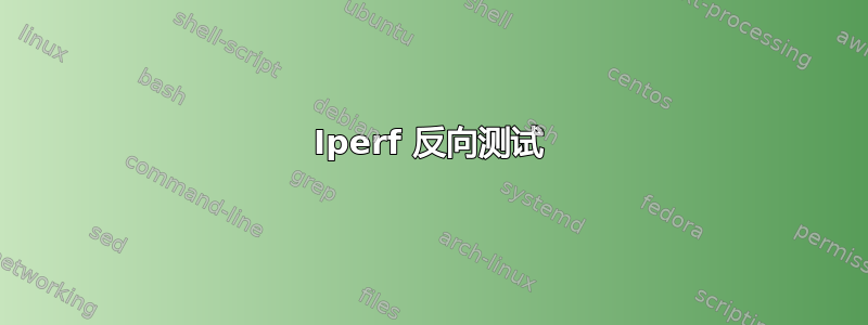 Iperf 反向测试