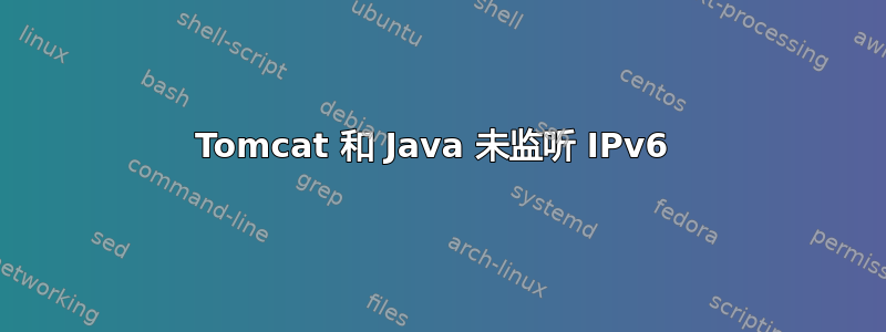 Tomcat 和 Java 未监听 IPv6 