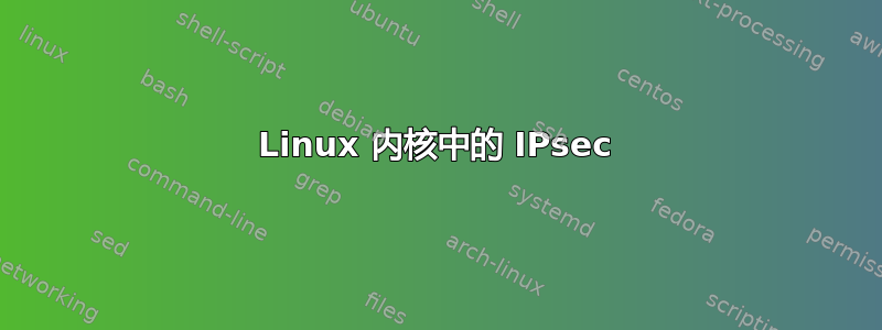 Linux 内核中的 IPsec