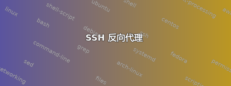 SSH 反向代理