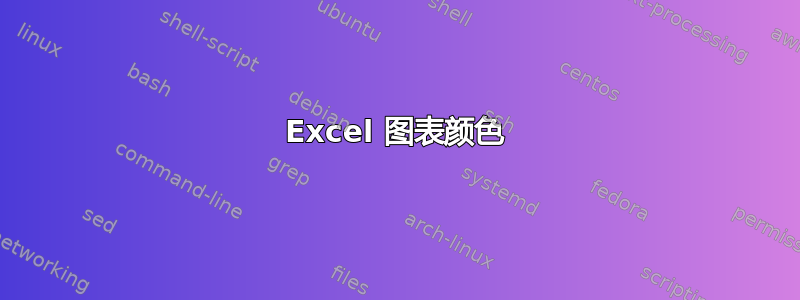 Excel 图表颜色