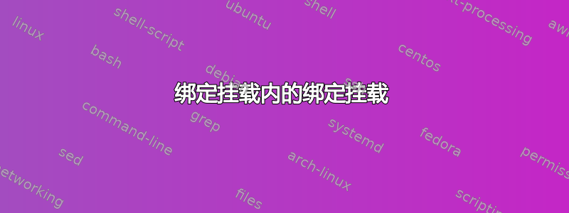 绑定挂载内的绑定挂载