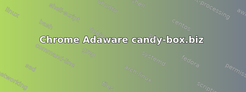 Chrome Adaware candy-box.biz