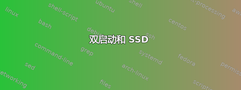 双启动和 SSD