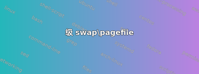 2 级 swap\pagefile