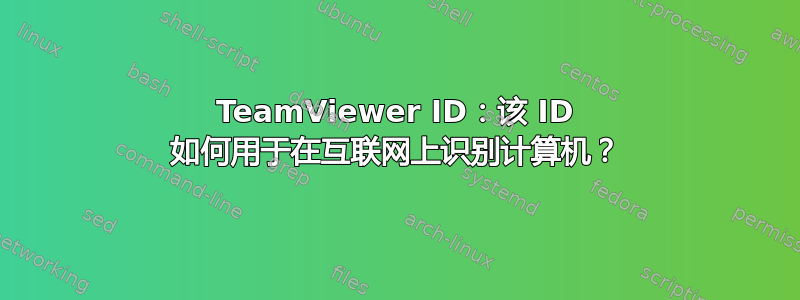 TeamViewer ID：该 ID 如何用于在互联网上识别计算机？