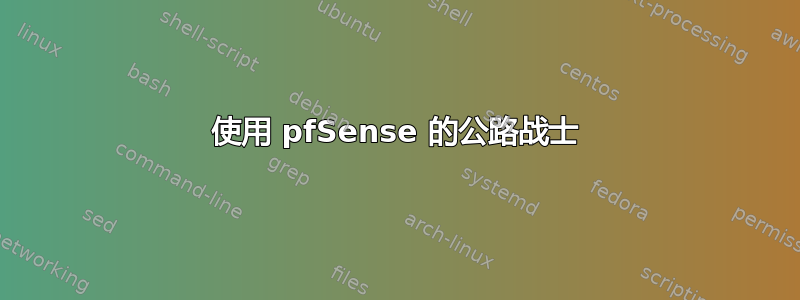 使用 pfSense 的公路战士