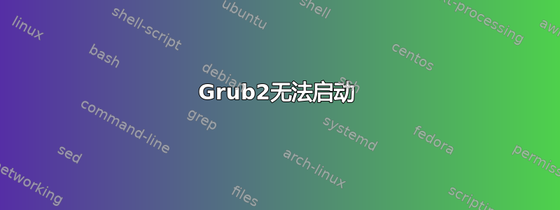 Grub2无法启动