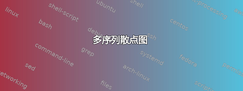 多序列散点图