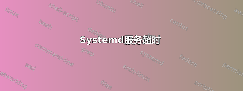 Systemd服务超时