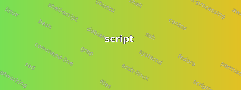 script