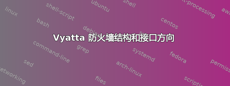 Vyatta 防火墙结构和接口方向