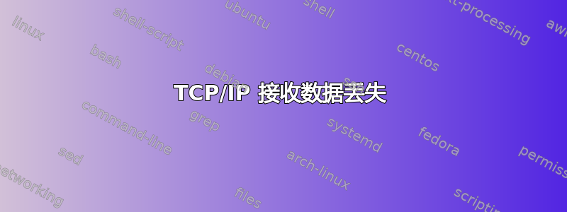 TCP/IP 接收数据丢失