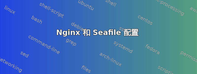 Nginx 和 Seafile 配置